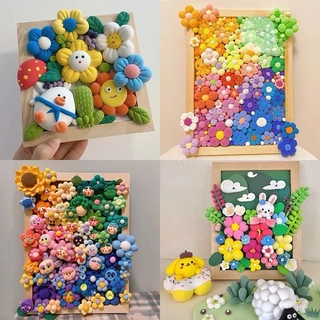 DIY ดินน้ำมัน ดินเบา 12/24/36/48 สี ดินเบาเกาหลี ของเล่นเด็ก แฮนด์เมด ปลอดสารพิษ ดินน้ํามันสําหรับเด็ก