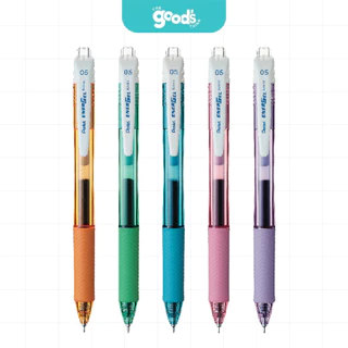 ปากกาเจล Pentel รุ่น Energel X BLN105 ปากกา เพนเทล o.5 mm หมึกน้ำเงิน เปลี่ยนรีฟิลได้ (จำนวน1ด้าม)
