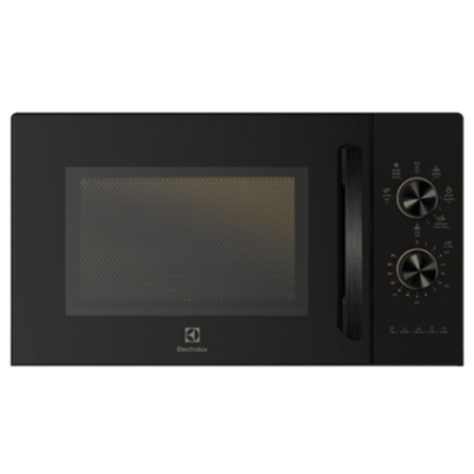 Electrolux EMG23K22B ไมโครเวฟ 23 ลิตร 800 วัตต์ พร้อมระบบย่าง 1000 วัตต์ ฟังก์ชันอุ่นกรอบ Grill