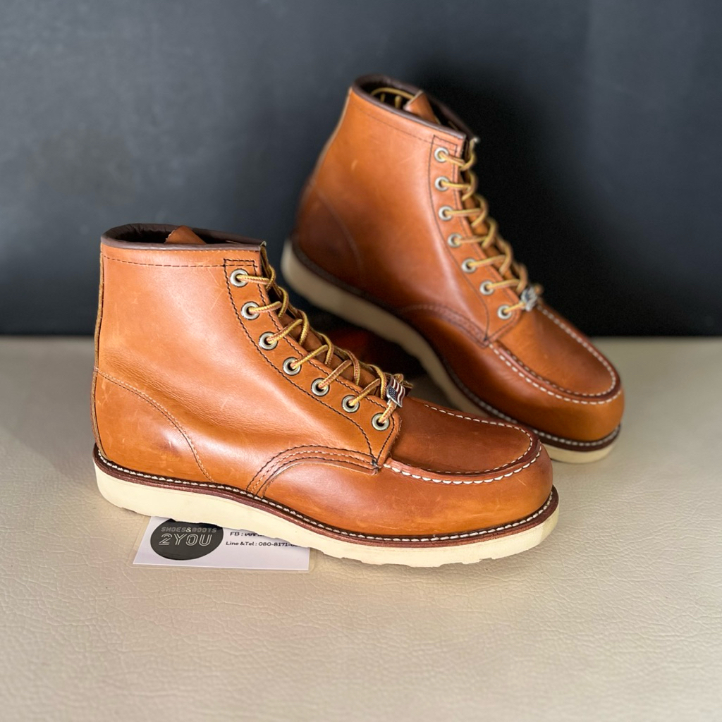 Redwing 875 MocToe Boots Size 8.5D 26.5-27cm (42)