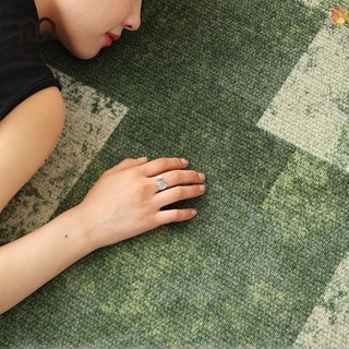 MEET COZY พรมปูพื้น กำน้ำ carpet ขนนุ่ม พรม ผ้าแคชเมียร์เทียม #1 DN-Baku