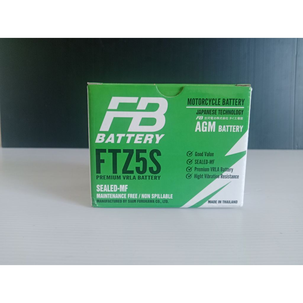 แบตรถมอไซค์ FB FTZ5S