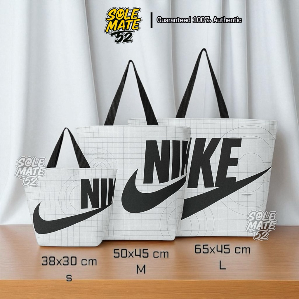 ถุง NIKE REUSABLE SHOPPING BAG ถุงรักษ์โลก ถุงผ้า ถุงกระดาษ ดีไซน์ยับ สินค้าแท้💯 มีพร้อมส่ง