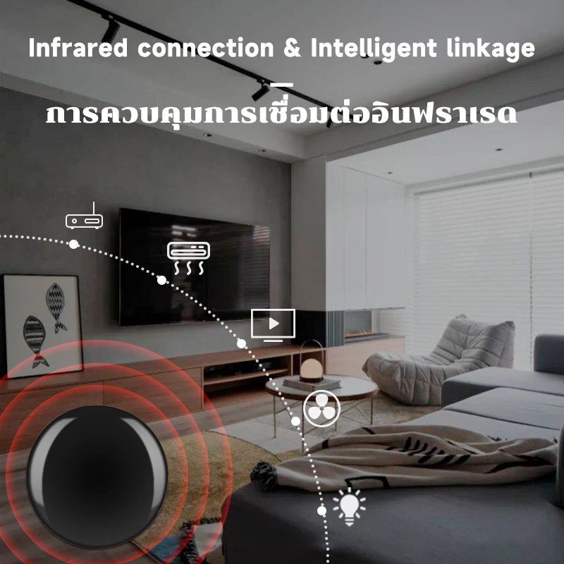 Tuya Smart IR Remote Control รุ่น S18 รีโมทอัจฉริยะ Wi-Fi สั่งด้วยเสียง ผ่านมือถือทั่วโลก รองรับ Alexa, Google Home - รูปที่ 2