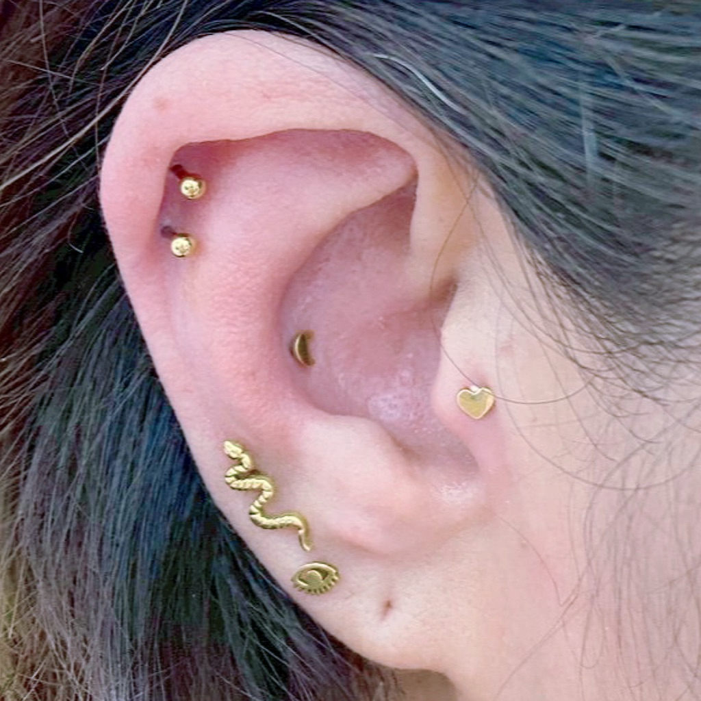 Piercingroom by Jay จิว/ต่างหูแป้นแบน สำหรับผิวแพ้ง่าย รูปที่ 4