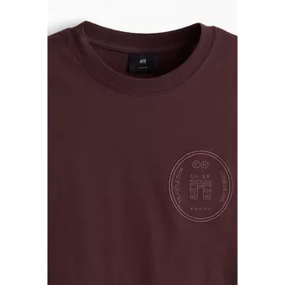 H&M(เอชแอนด์เอ็ม) เสื้อยืดพิมพ์ลายแบบหลวม ผู้ชาย 1227157_18