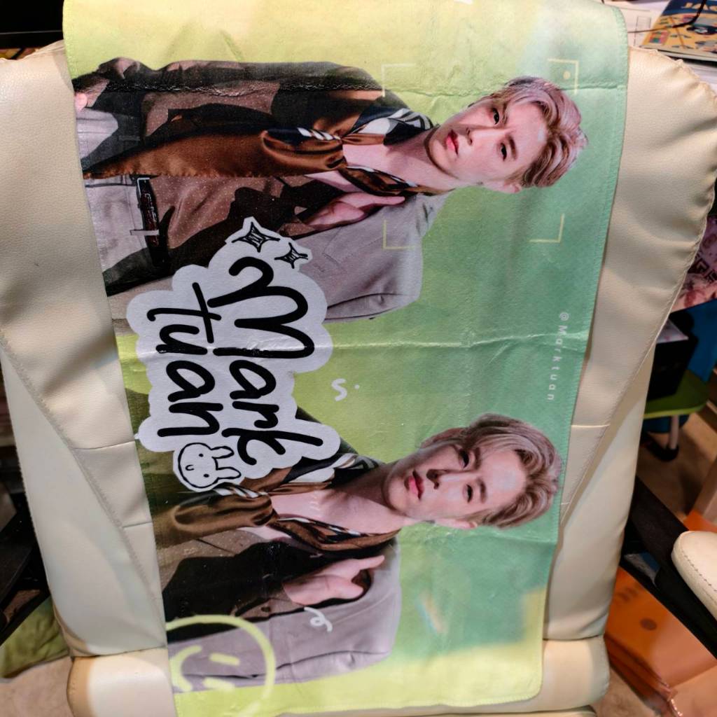 ผ้าเช็ดหัวขนาด 35*70 เซนติเมตร ลายเมมเบอร์ Got7