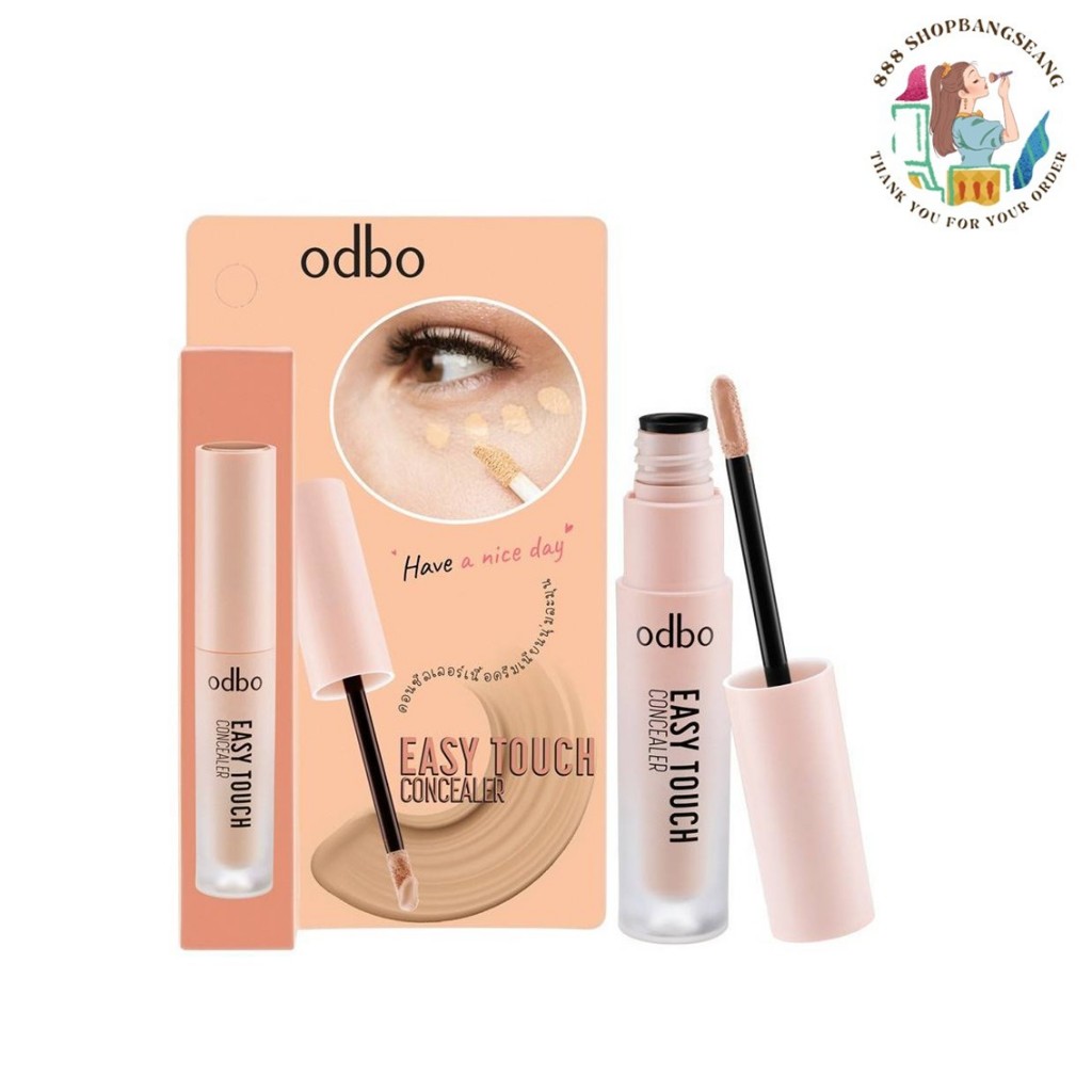 คอนซีลเลอร์ odbo Easy Touch Concealer 3 ml โอดีบีโอ คอนซีลเลอร์  OD424