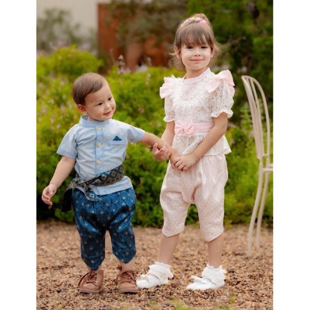 ส่งต่อ ชุดไทยเด็กผู้หญิง Brooklyn and Brighton ไซส์ 5/6