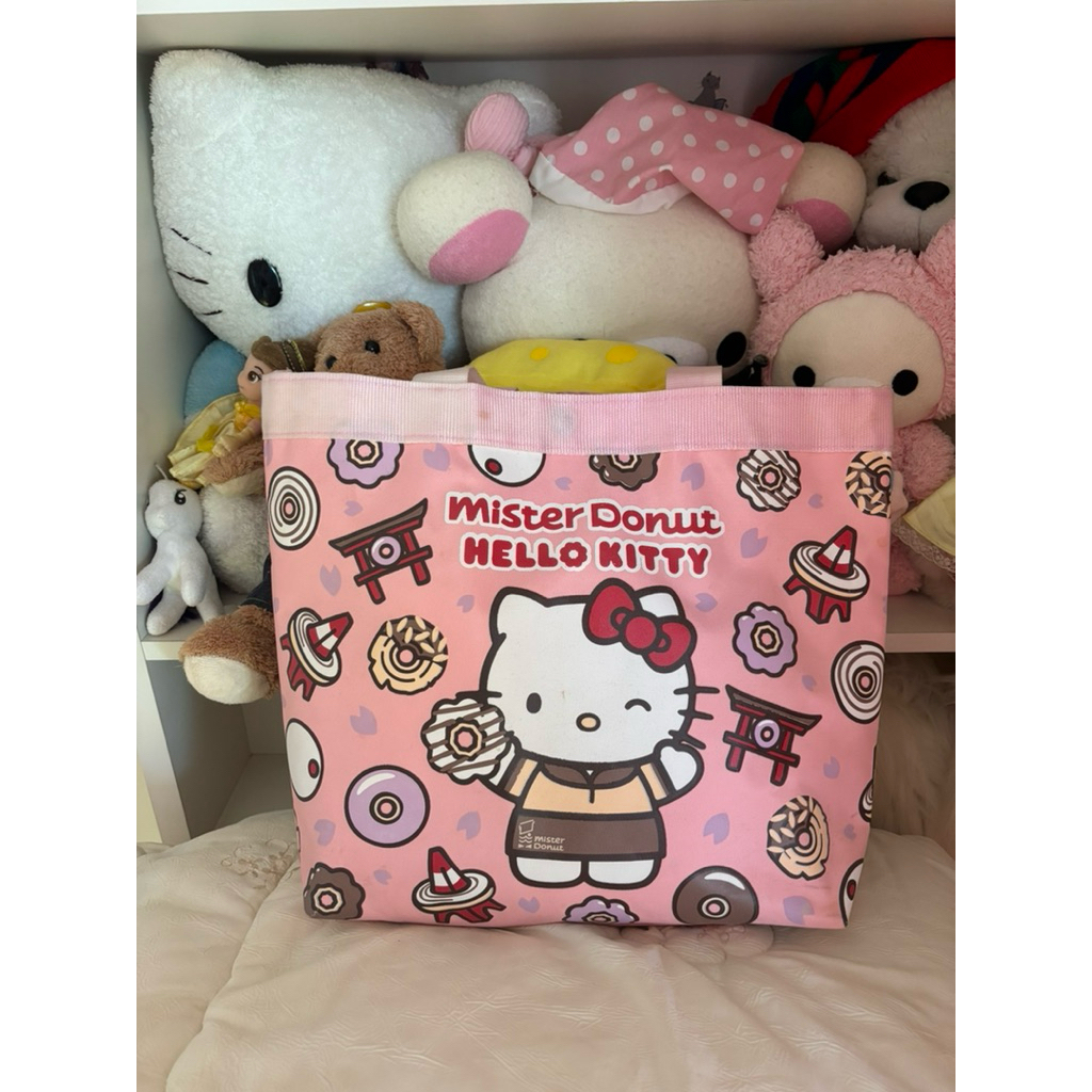 กระเป๋าคิตตี้ mister donut มือสอง