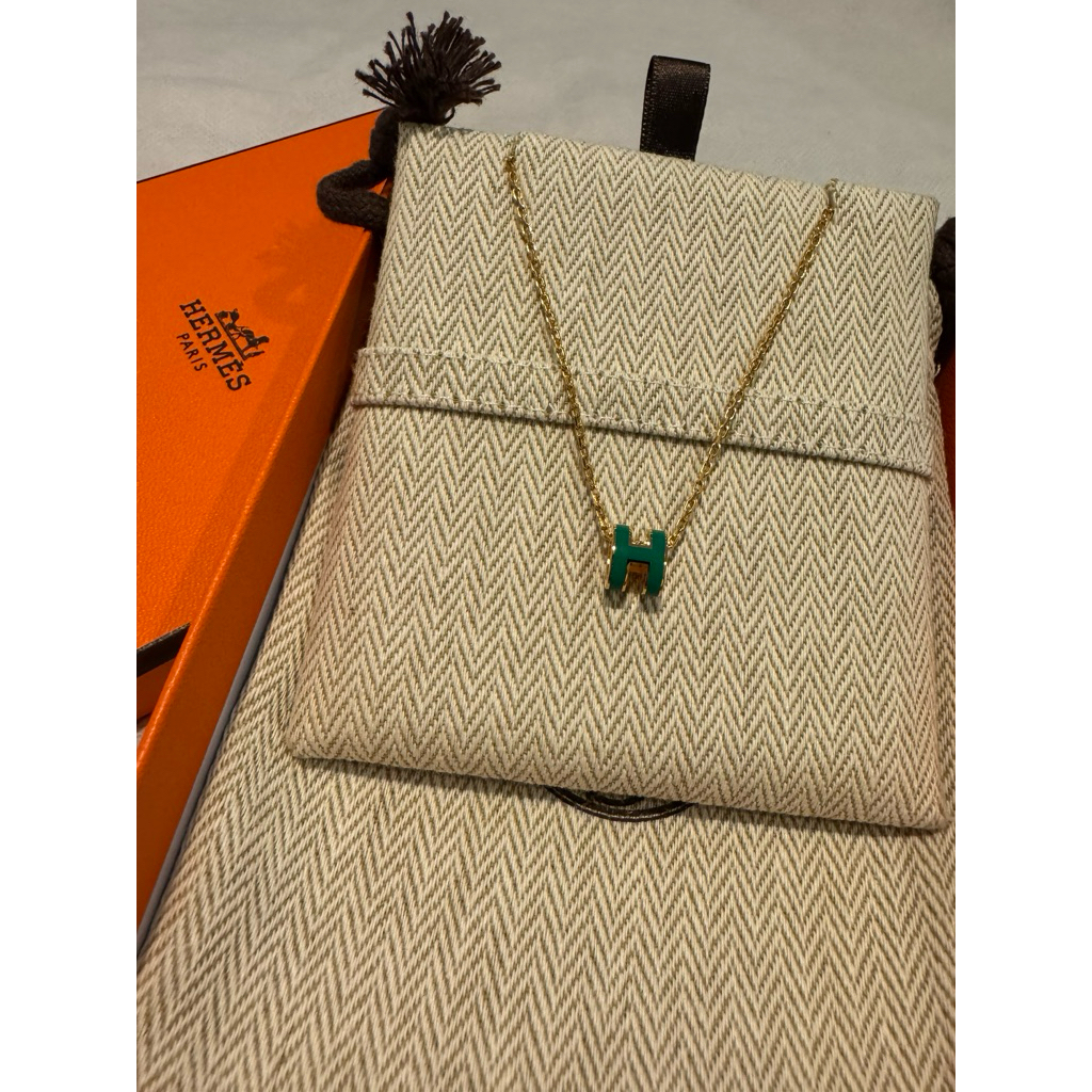 สร้อยhermes mini pop h malachite y24