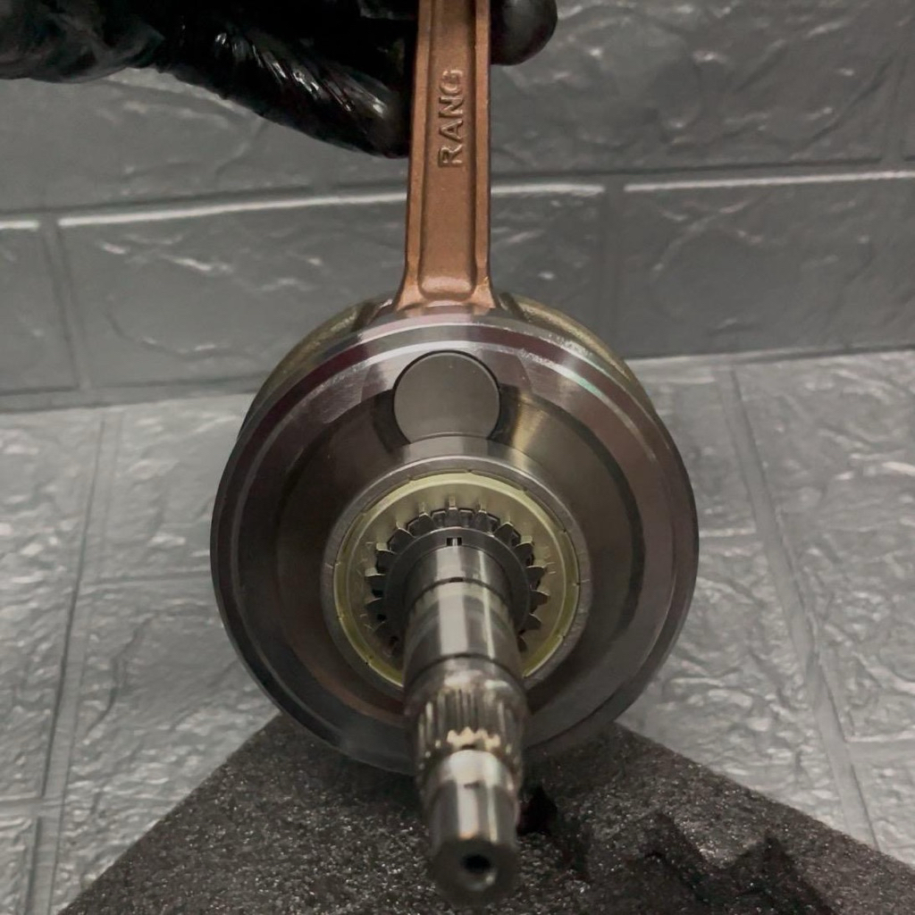 ข้อเหวี่ยงเวฟ125ชัก5ก้านGTOยืดถาวรข้อแขนโตพร้อมลูกปืนพร้อมเฟืองข้อโต104 สลัก 15 ใส่125คาร์บูR-S-Xและ125iไฟเลี้ยวบังลม - รูปที่ 4