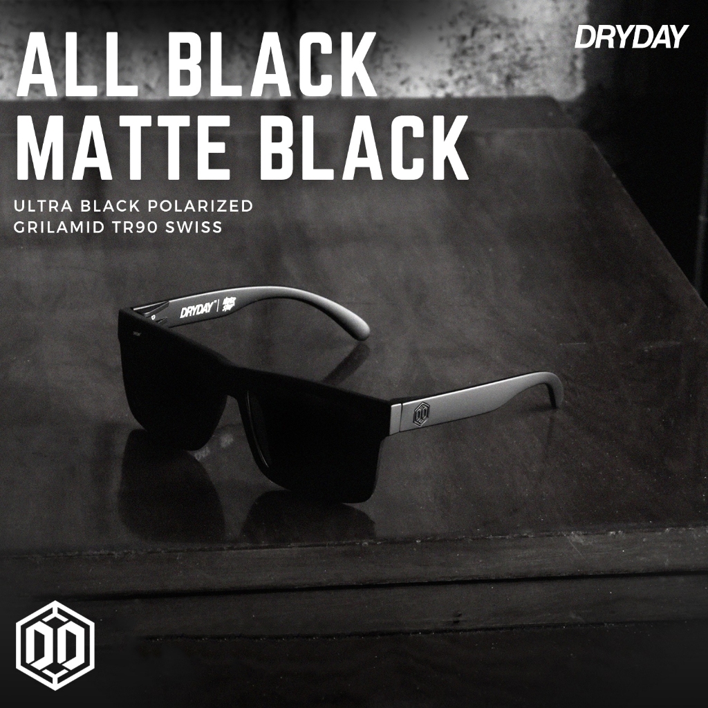 DRYDAY ALL BLACK - BLACK POLA