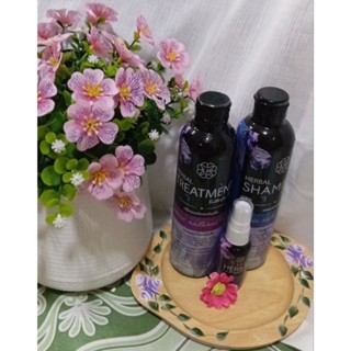 แชมพูสมุนไพรดอกอัญชัน(1เซท3ชิ้น)Herbal Shampoo  เซทสุดคุ้ม30…