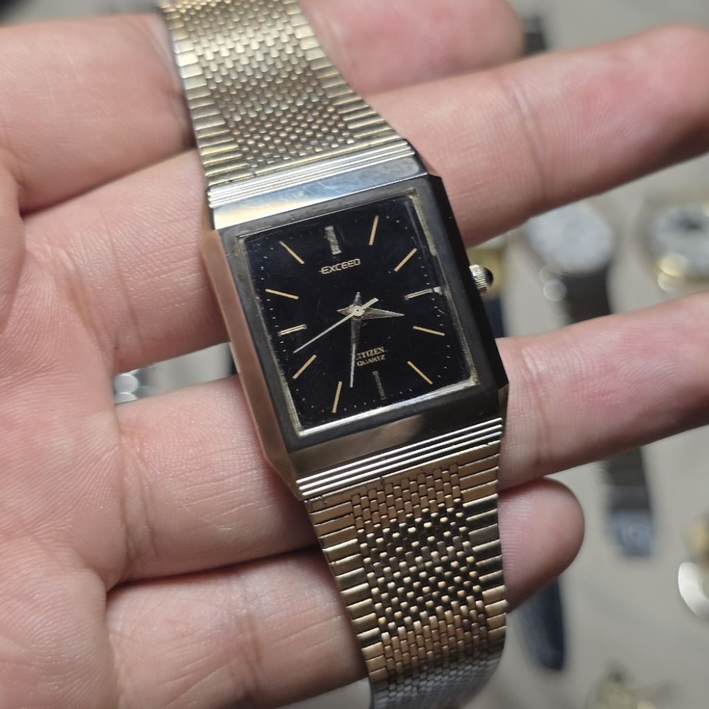 นาฬิกามือสอง citizen exceed แท้ สภาพดี