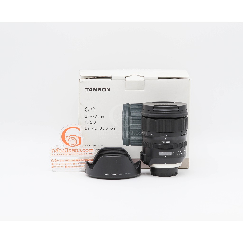 [ออกใบกำกับภาษีได้] : Tamron SP 24-70mm F2.8 DI VC USD G2 for Nikon [รับประกัน 1 เดือน]