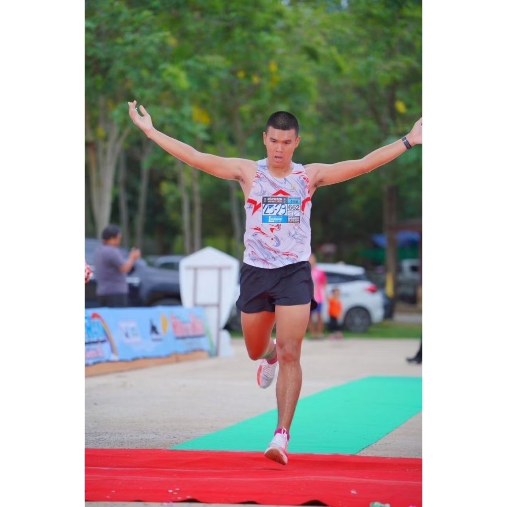 JKSPORT เสื้อวิ่ง ทรงelite JK aero dry ใส่วิ่งมาราธอน รูปที่ 3