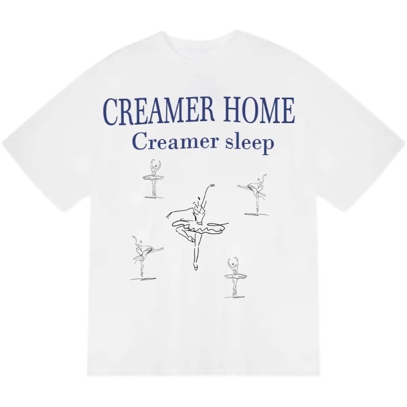 (กรุงเทพจัดส่งสินค้า) เสื้อยืดผ้าคอตตอน S-7XL ECB