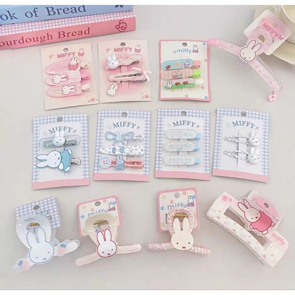 Miffy กิ๊บติดผม​ กิ๊บ​หนีบ​ผม​ น่ารัก​