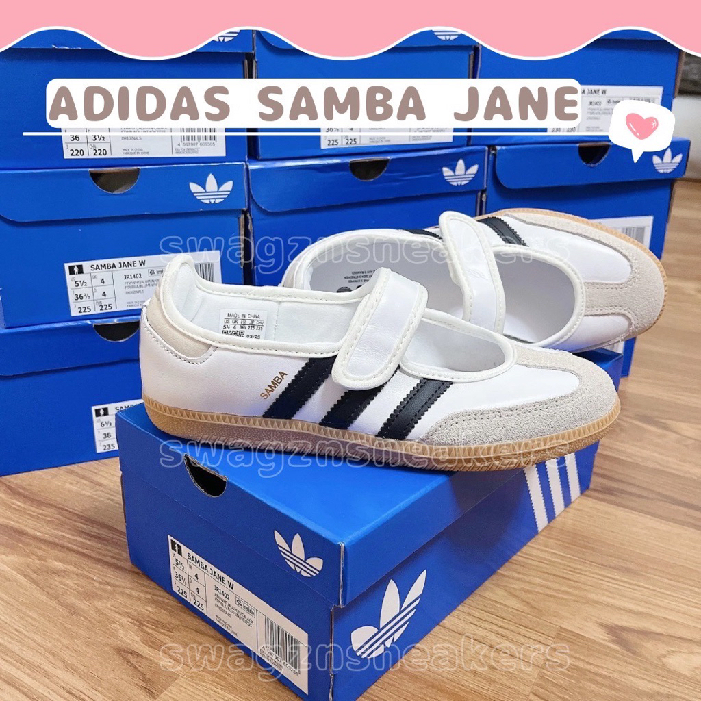 ของแท้ พร้อมส่งที่ไทย : ADIDAS SAMBA JANE - (JR1402)