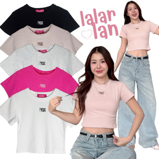 เสื้อครอป เสื้อยืดคอกลม