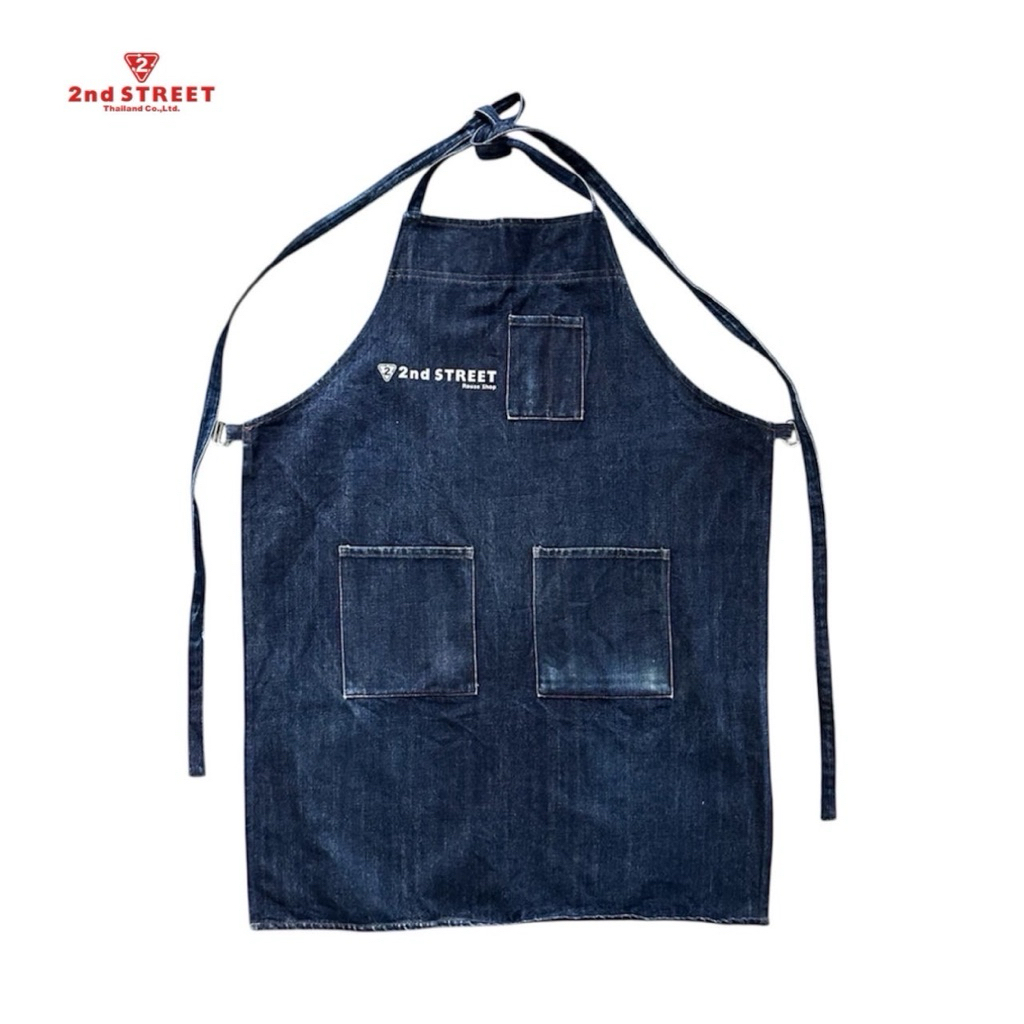 2nd Street ผ้ากันเปื้อนยีนส์