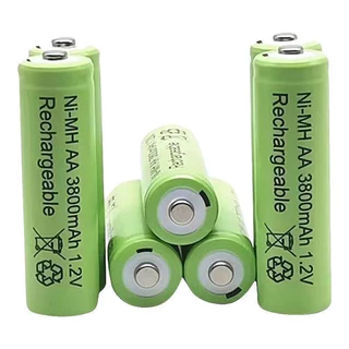 Ni-MH Battery ถ่านชาร์จ 1.2V AAA3000mAh/AA 3800mAh ที่มีคุณภาพสูง ราคา4ก้อน