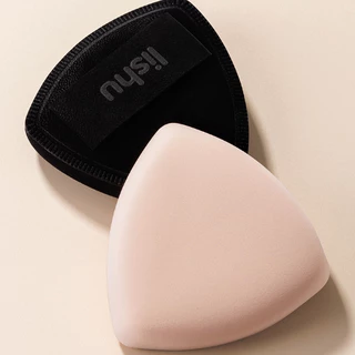 Lishu Velvet Powder Puff ฟองน้ำแต่งหน้าทรงหยดน้ำขนาดใหญ่ นุ่มละมุน ปราศจากลาเท็กซ์ สำหรับครีมเหลว รองพื้น และแป้งฝุ่น