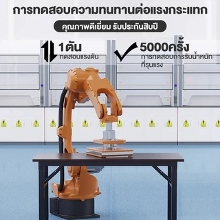ALOVE โต๊ะพับได้ โต๊ะทำงาน โต๊ะคอม 80/100/120/140CM ไม่ต้องติดตั้ง การออกแบบสปริงคู่ พับได้อย่างราบรื่นมากขึ้น