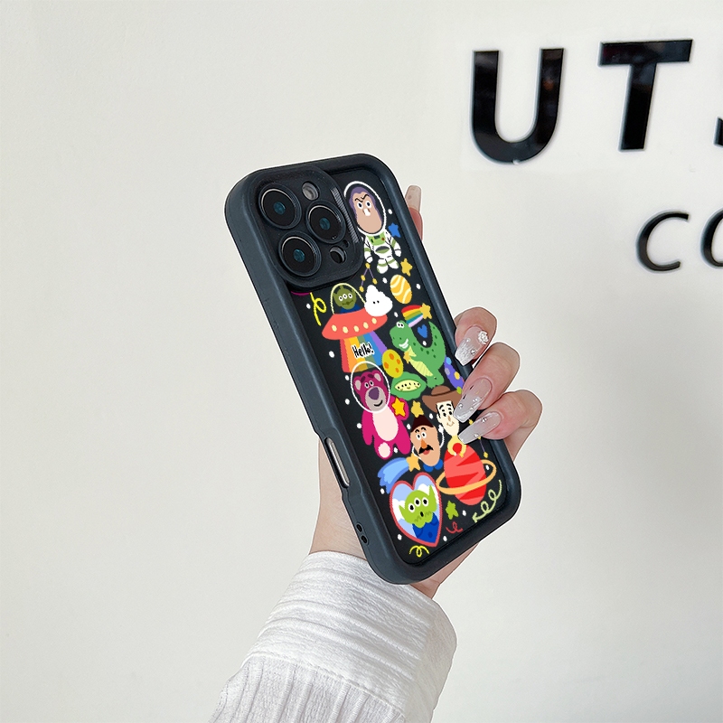 Toy Story เอเลี่ยนหมูปก เคส  Infinix Hot 40i Smart8/8Pro/8Pro+/HD SPARK20/SPARK20C Tecno Spark Go 2024 GT 20 PRO - รูปที่ 6