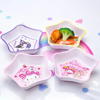 3#🎊ชุดถาดหลุม ถ้วยข้าว จาน และช้อนลายการ์ตูนน่ารักเหมาะสําหรับเด็กและเด็กโต🎊🔥