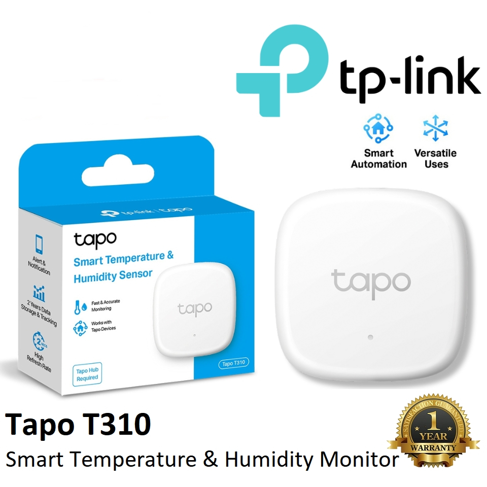 TP-LINK (Tapo T310) Smart Temperature & Humidity Sensor