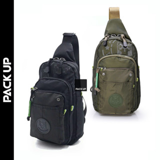 𝗣𝗔𝗖𝗞 𝗨𝗣 กระเป๋าคาดอก กระเป๋าสะพายพาดลำตัว VOLUNTEER รุ่น 165…