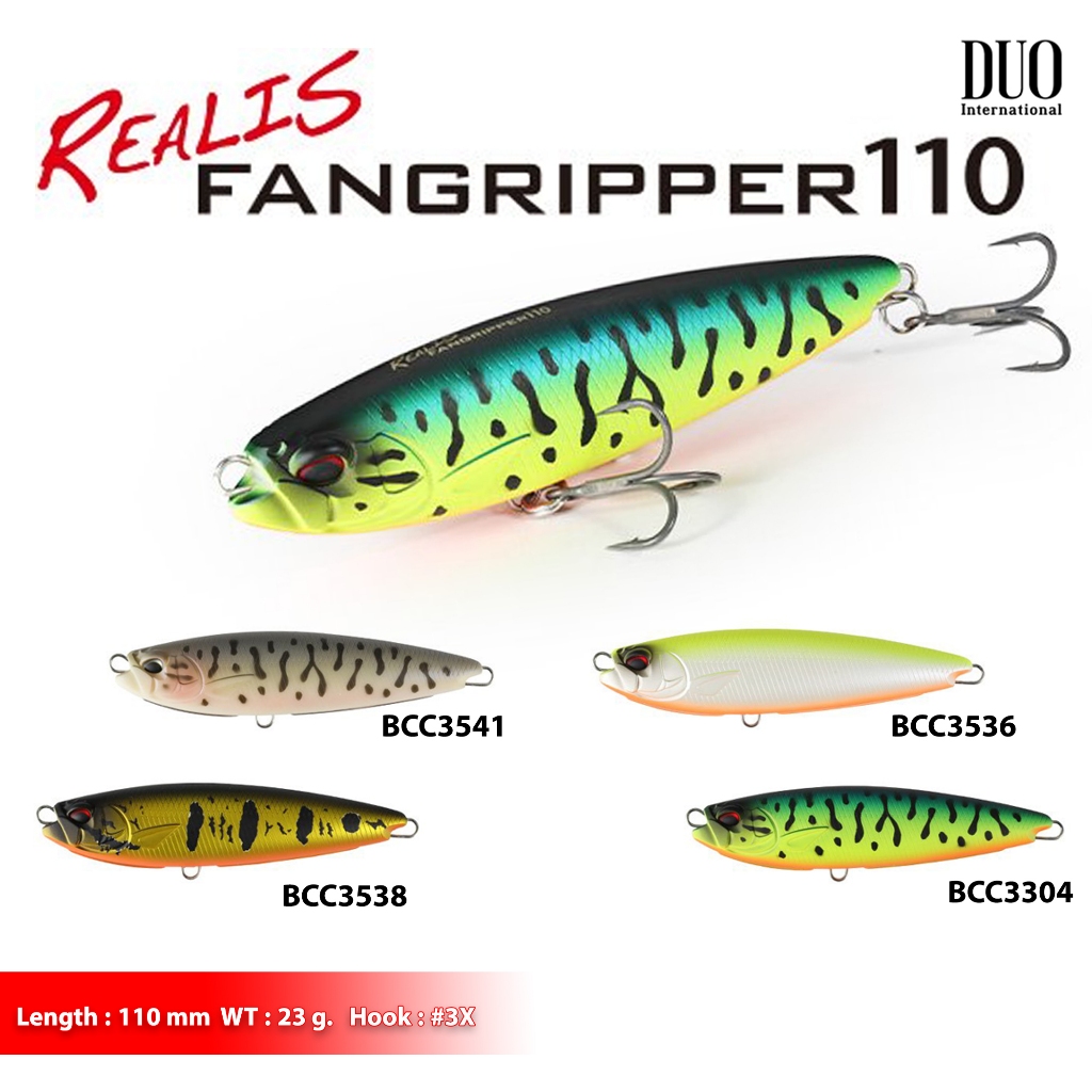 เหยื่อปลอม DUO REALIS FANGRIPPER 110