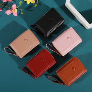 HOLO forever young กระเป๋าเงิน สั้น 3 พับ มัลติฟังก์ชั่น หนั…