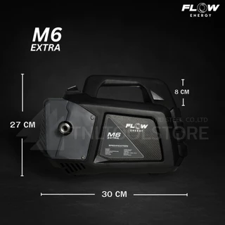 เครื่องฉีดน้ำแรงดันสูงรุ่น M6 *ไม่รวมปลั๊กกันดูด* (High Pressure Washer Flow energy M6) รุ่น HPWFM6