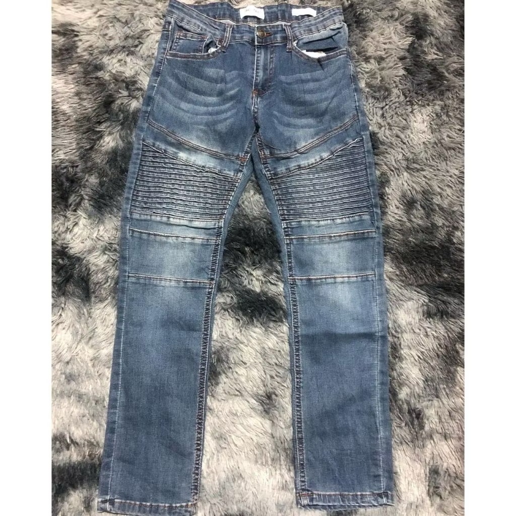 Ring Of Fire Biker Jeans