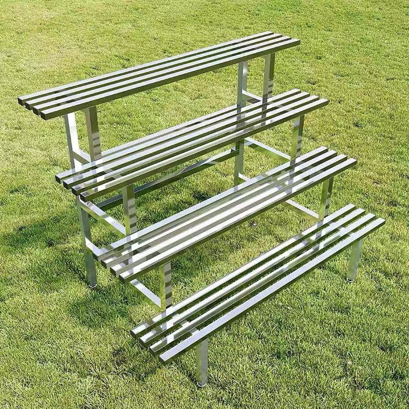 ชั้นวางต้นไม้ ชั้นวางกระถางต้นไม้ วัสดุสแตนเลส วางต้นไม้แบบ​ 2/3​/4ชั้น ชัชั้นวางกระถางดอกไม้ ที่วางดอกไม้ ไม่เป็นสนิม