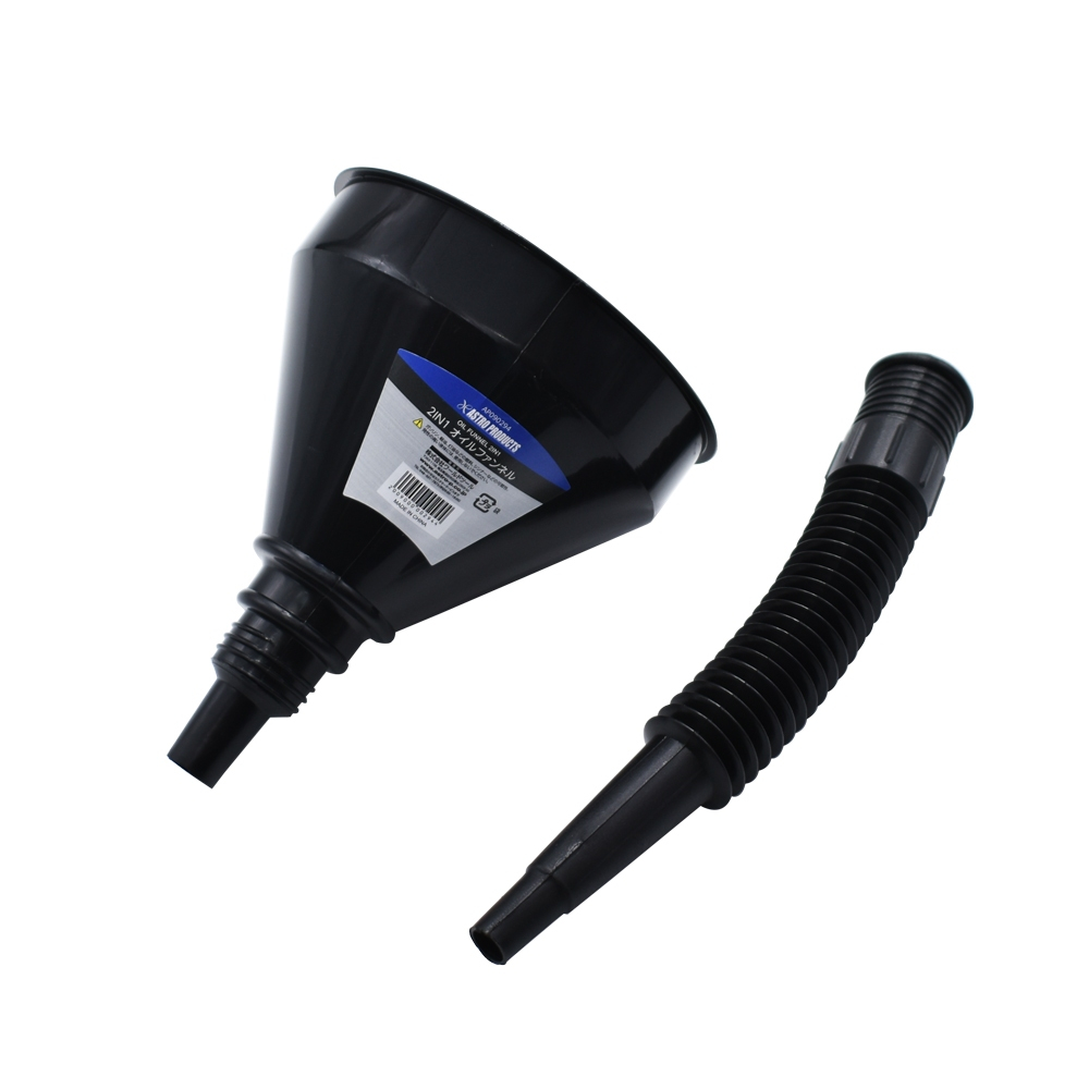 Astro Products กรวยเติมน้ำมัน 2in1 พร้อมหัวต่อและไส้กรอง / 2in1 Oil Funnel with Extension Nozzle