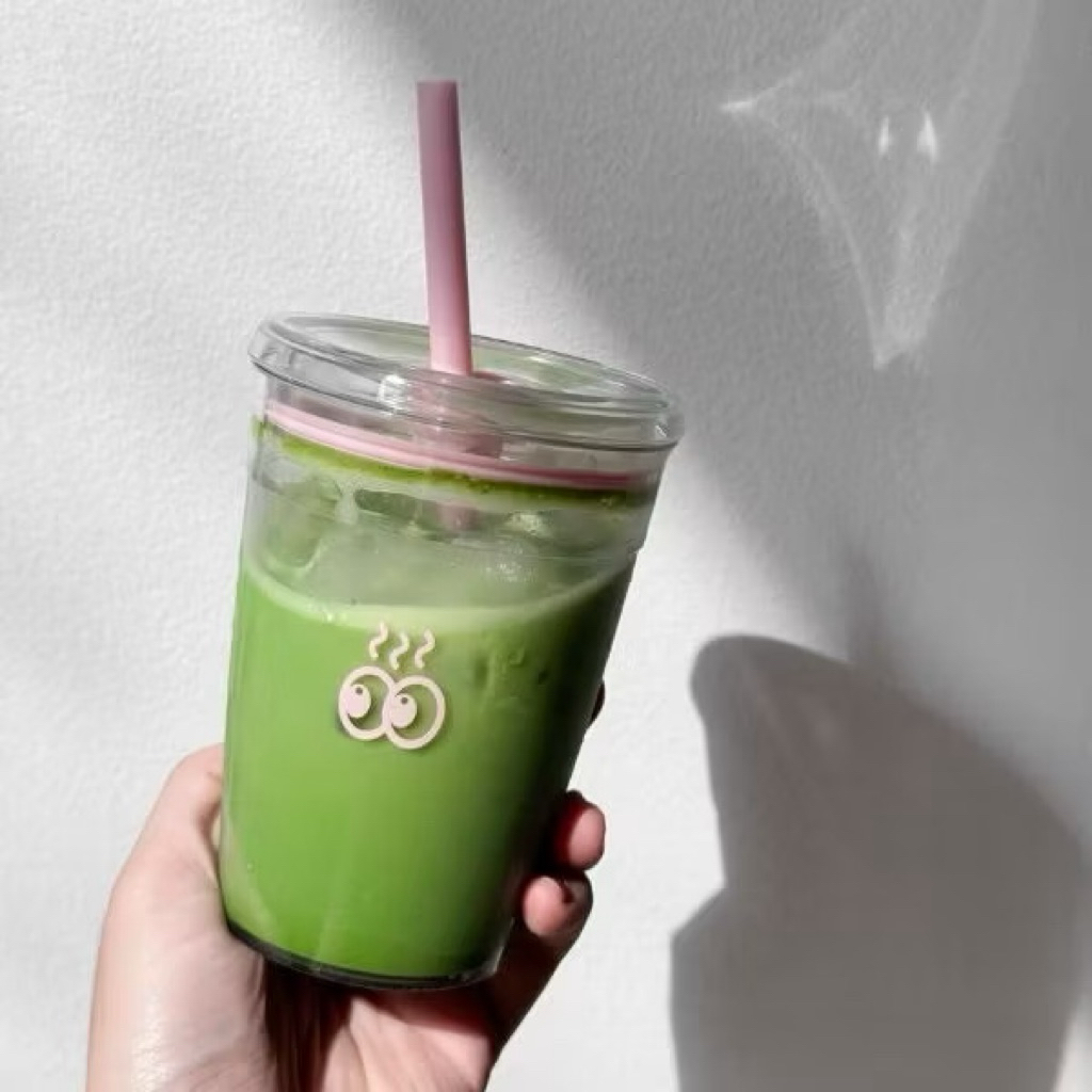 [พร้อมส่ง] GOOD CHĀ 12 oz. - Tritan Baby Tumbler แก้วใส