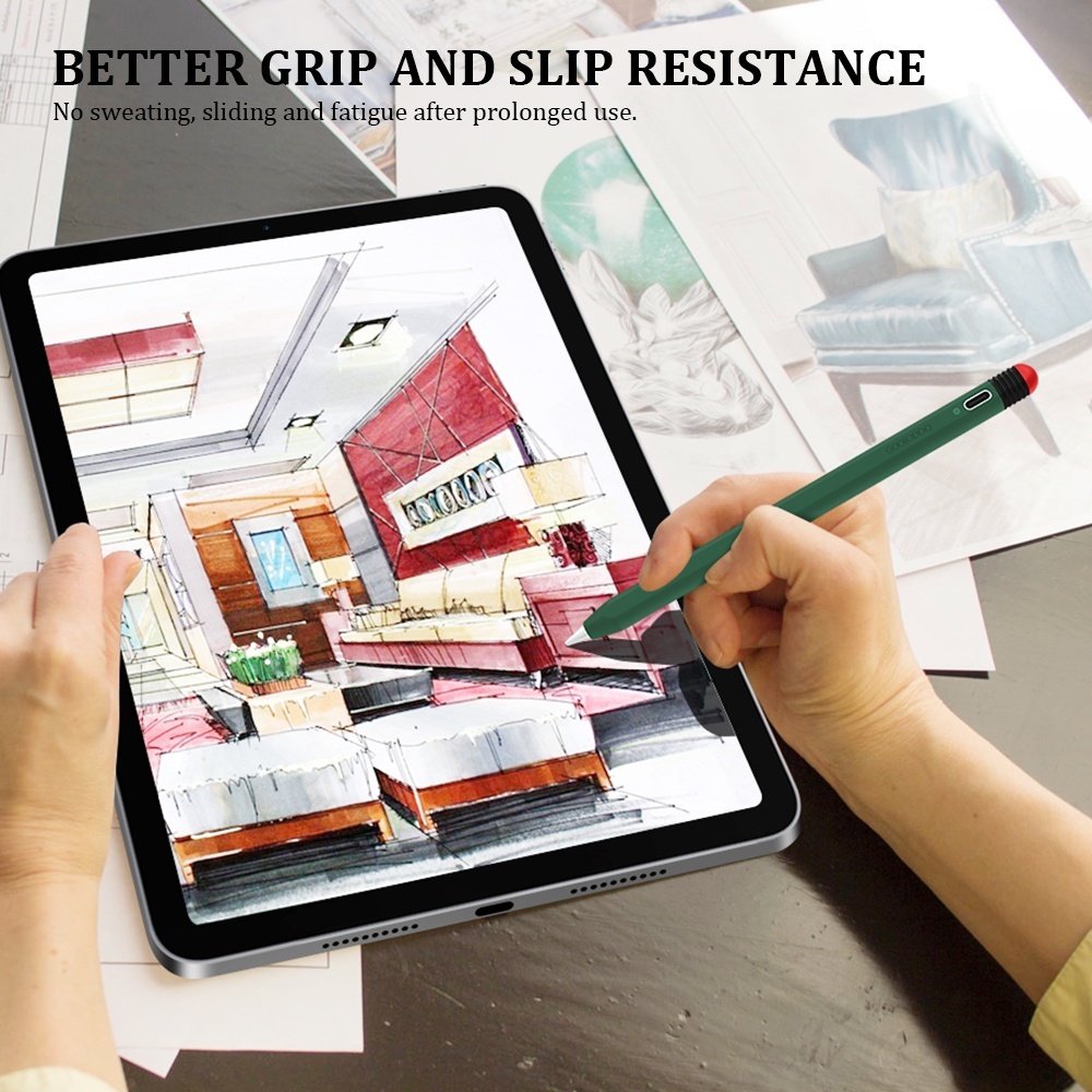 GOOJODOQ สไตลัสกรณี Stylus ซิลิโคนสำหรับ For lpad ดินสอ 1 2 และ Gd12 Gd11 Plus - รูปที่ 3