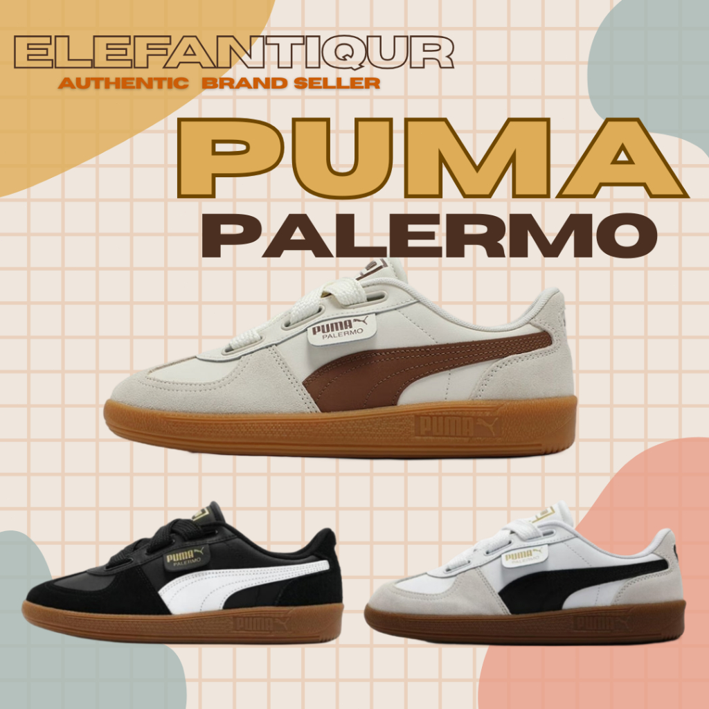 ของแท้ 100% Puma Palermo Wide Lace SD 402109-01 / 02 / 03  Women's Shoes