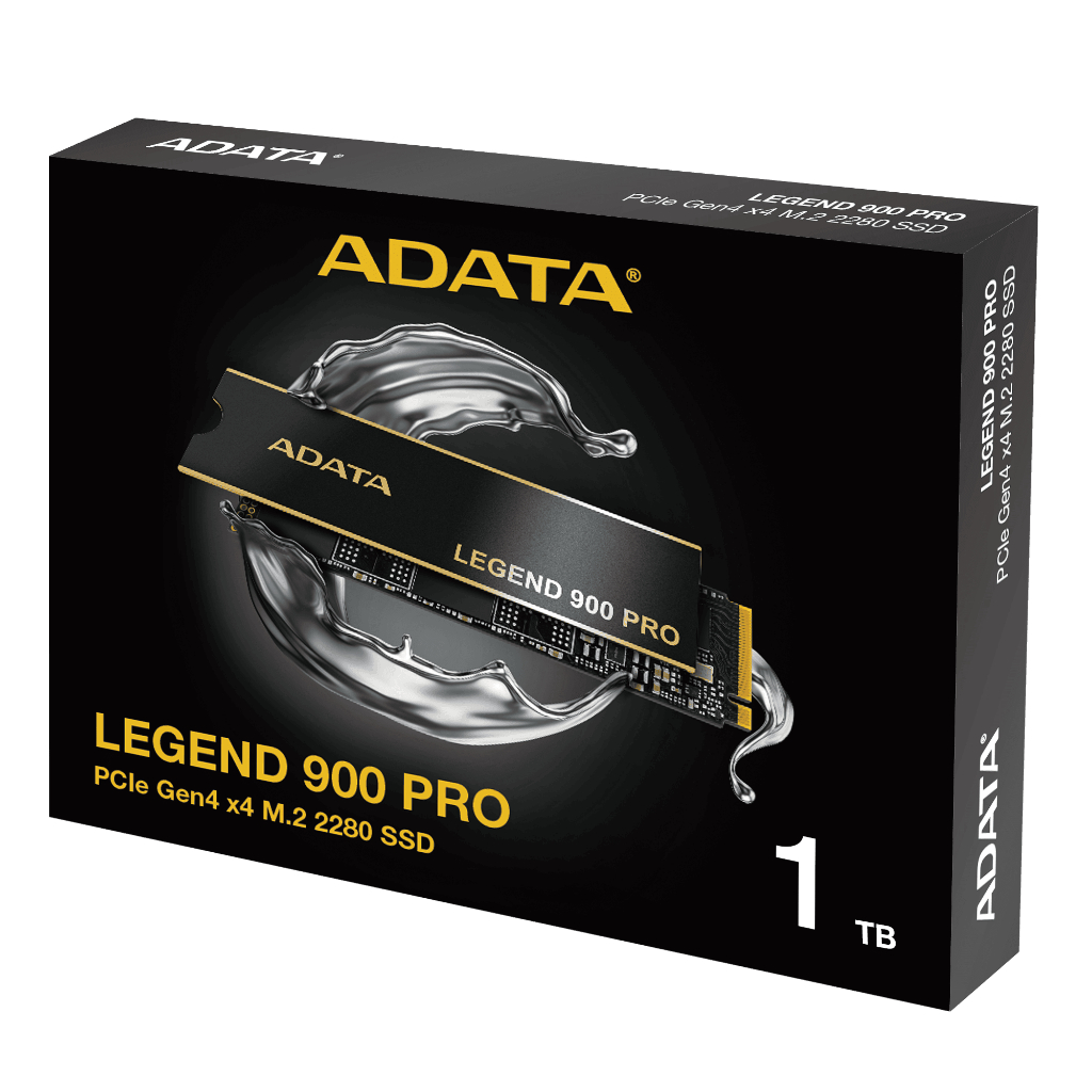 1TB / 2TB SSD (เอสเอสดี) ADATA LEGEND 900 PRO PCIe Gen4 x4 M.2 2280 Solid State Drive