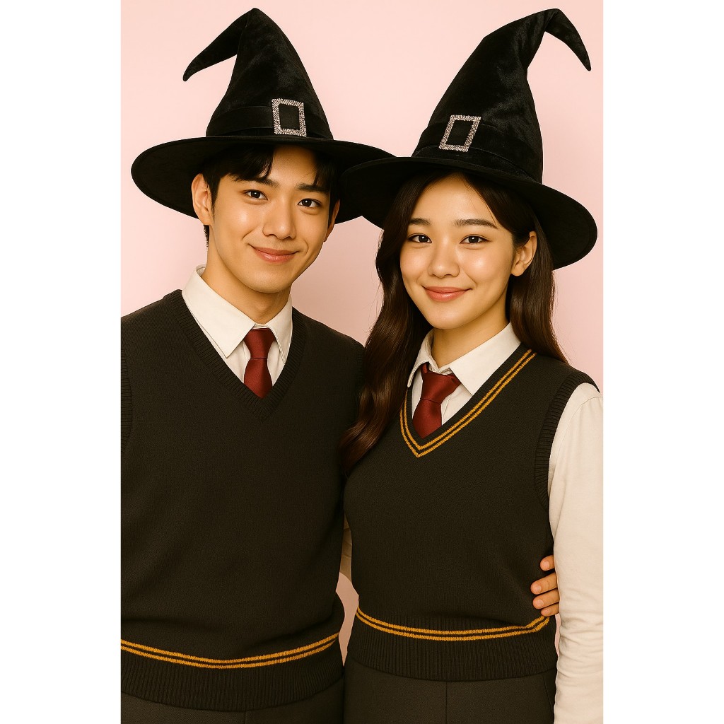 cp179.5 เสื้อกั๊กพ่อมดแม่มด เสื้อกั๊กเวทมนตร์