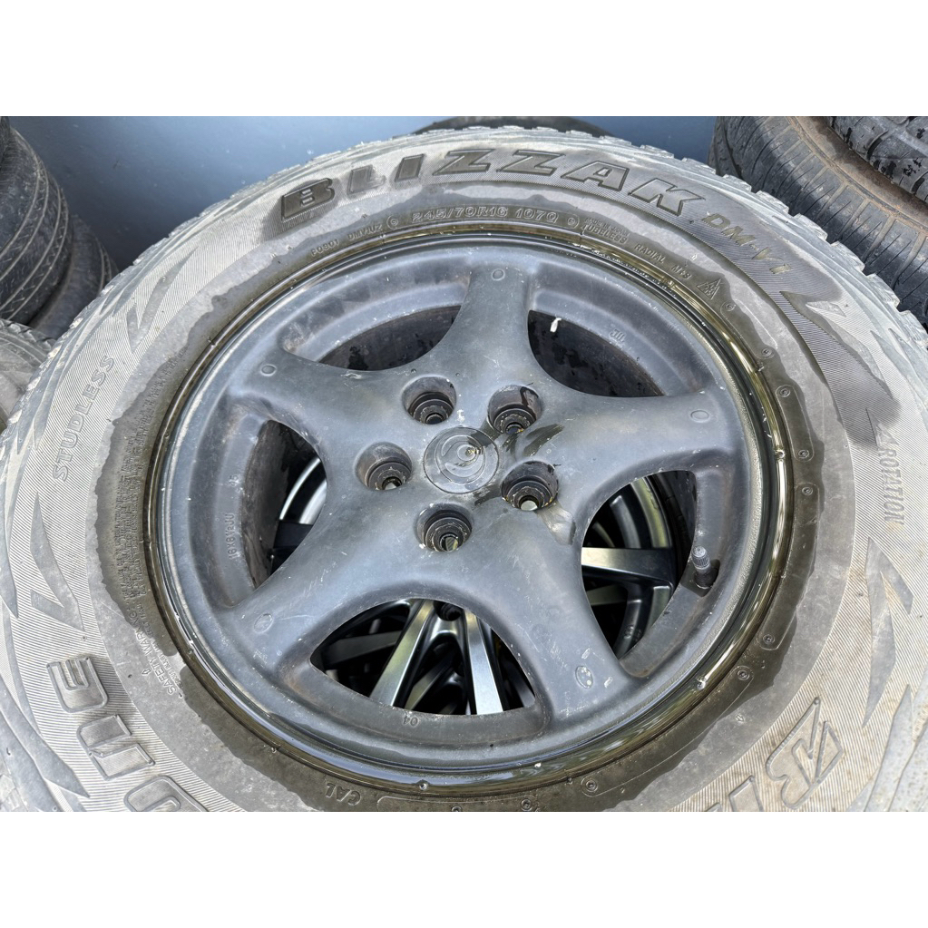 ล้อแม็กซ์เปล่า Mazda ขอบ16 5รู114 ราคาต่อวง