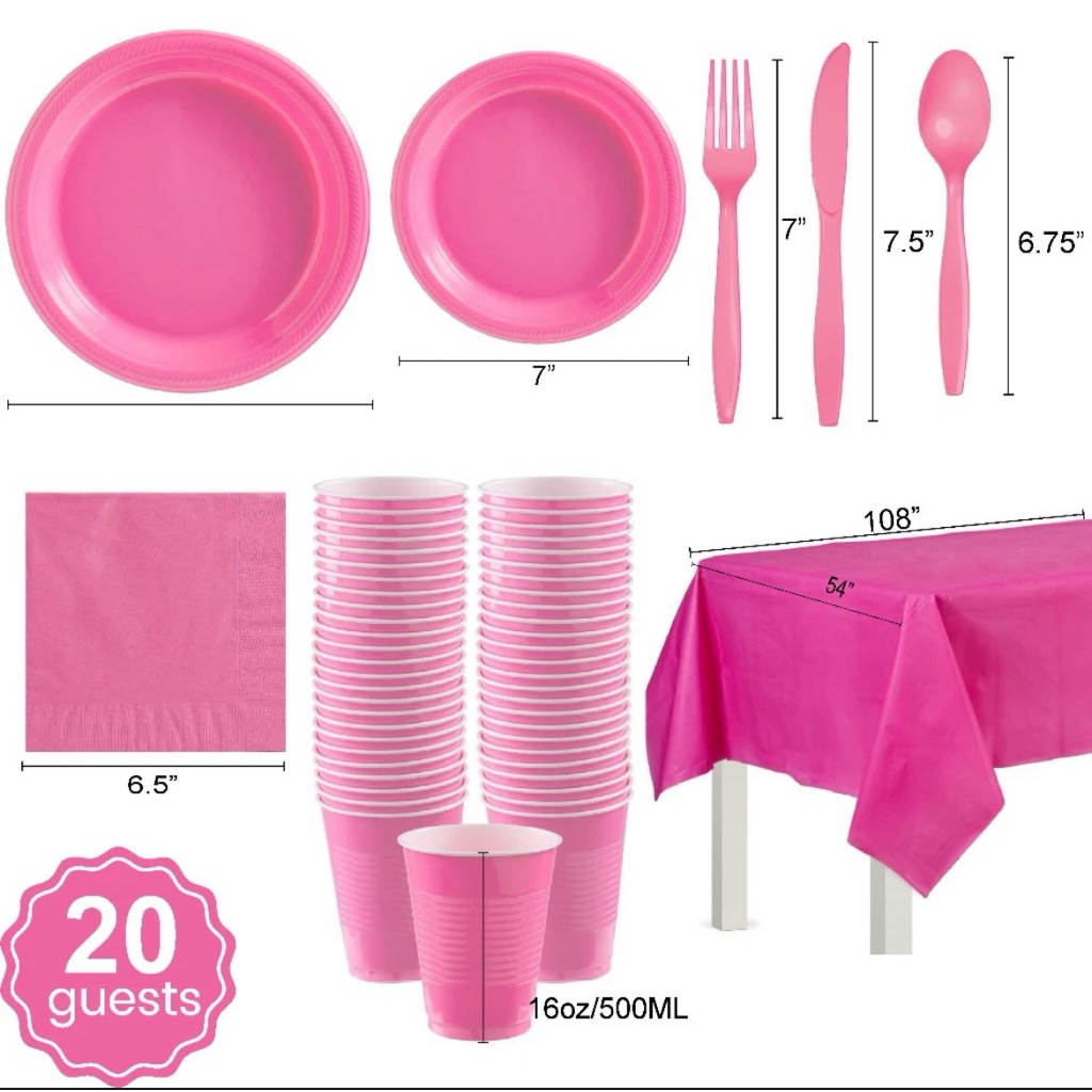 ปาร์ตี้เซต 20pcs Party Set tableware20pcs