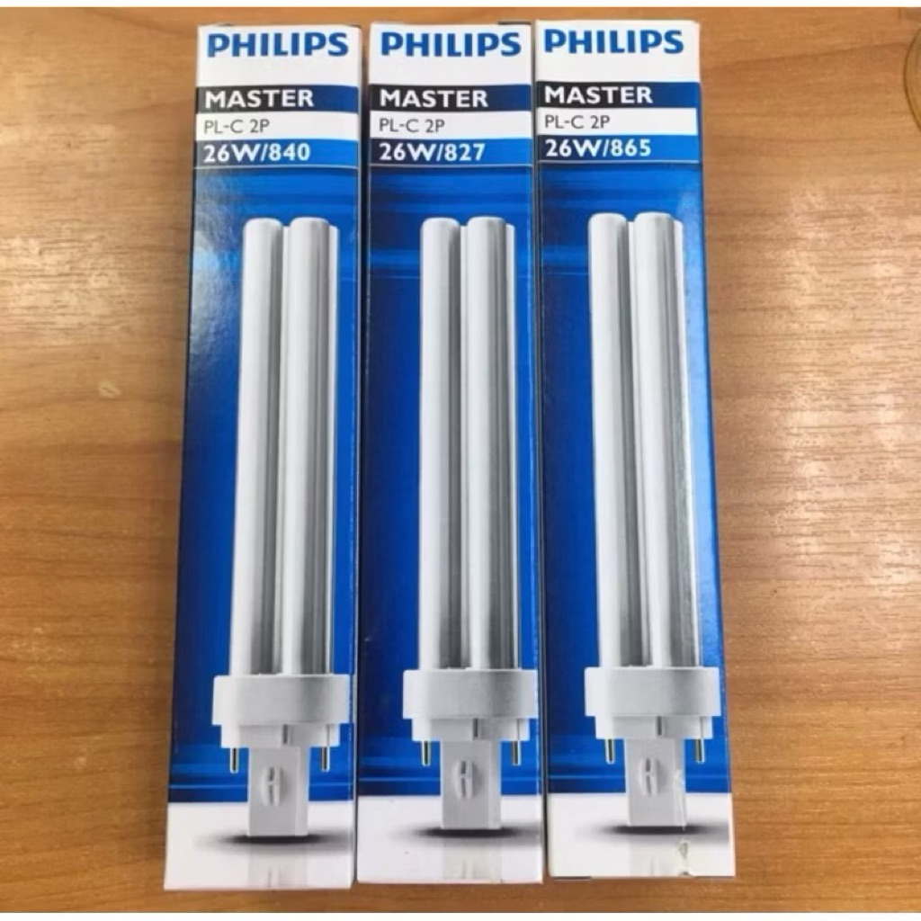 หลอดPLCประหยัดไฟขั้วเสียบ2ขา ฟิลิปส์ 10w13w18w26wมี3แสง865(ขาวdaylight)/827,830(แสงเหลืองwarm white)/840ขาวกึ่งเหลือง - รูปที่ 5