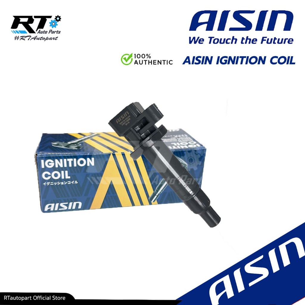Aisin คอยล์จุดระเบิด Toyota Altis ปี03-07 Altis ปี08-13 3ZZ-FE 1ZZ-FE | ESCT-0002