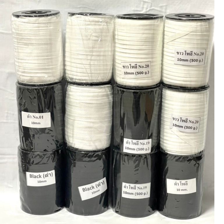 เทปก้างปลา ขนาด 10 มิล ( เนื้อโพลี ) - รูปที่ 3