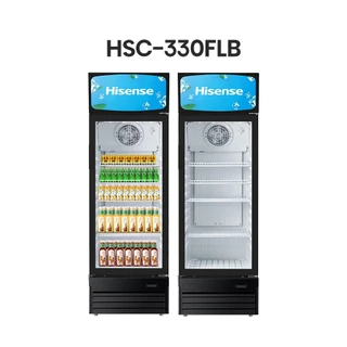 [Presale พร้อมส่ง 4 กย] Hisense ตู้แช่เครื่องดื่ม 1 ประตู ขนาด 10.8Q/306 ลิตร รุ่น HSC-330FLB